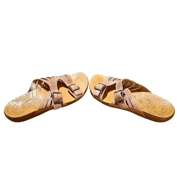 Chaco‎ Dharma Sandals - Size 6 - Leather Adobe Beige - Picture 3 of 4